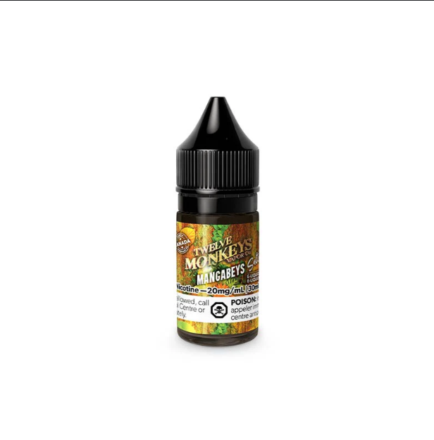 Twelve Monkey's '' Mangabeys ICE " 30ML/ NIC Salt