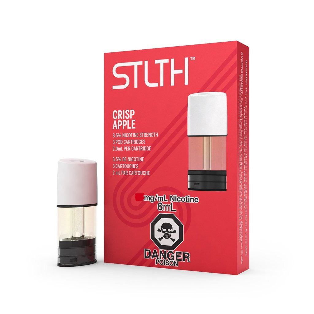 STLTH ''Pack Of 3" Crisp Apple - Flavor