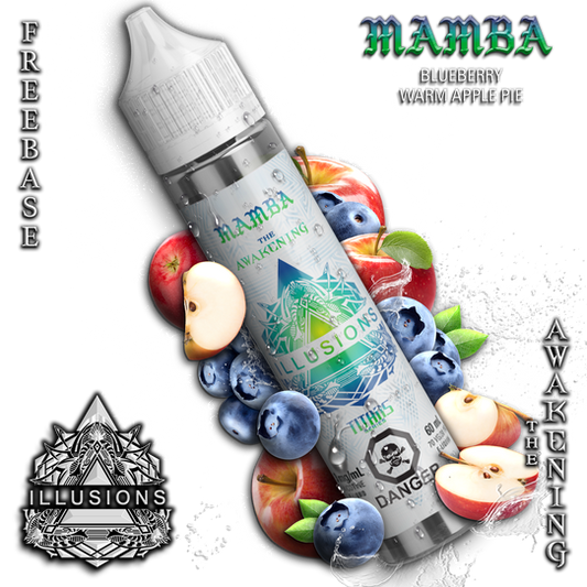 ILLUSIONS VAPOR ‘’ Mamba ‘’ 60ML Nic Base
