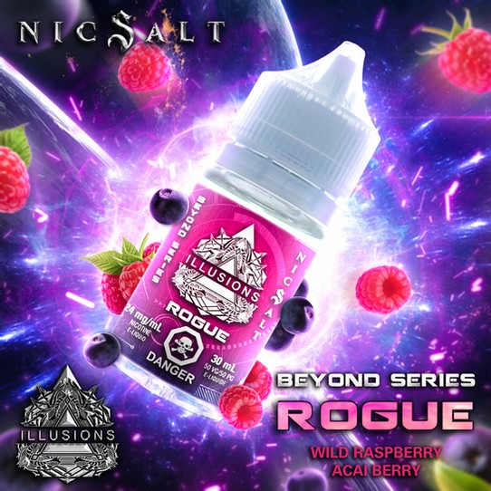 ILLUSIONS VAPOR ‘’Rogue‘’ 30ML Nic Salt