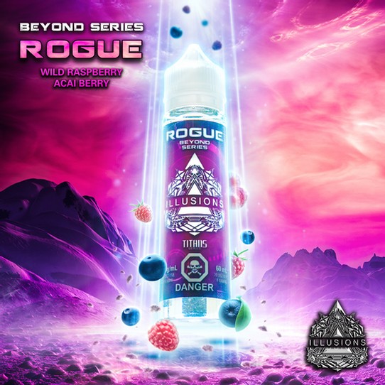 ILLUSIONS VAPOR ‘’Rogue‘’ 60ML Nic Base