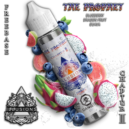 ILLUSIONS VAPOR ' The Prophet' 60ML bluevaportech ILLUSIONS VAPOR ' The Prophet' 60ML bluevaportech