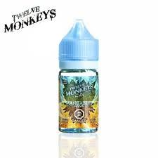 Twelve Monkey's '' Mangabeys ICE " 30ML/ NIC Salt