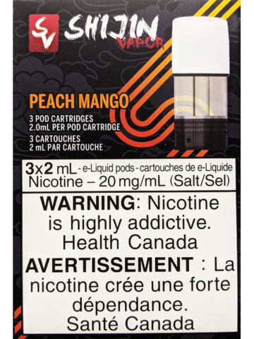 STLTH PODS -Peach Mango- BY SHIJIN VAPOR