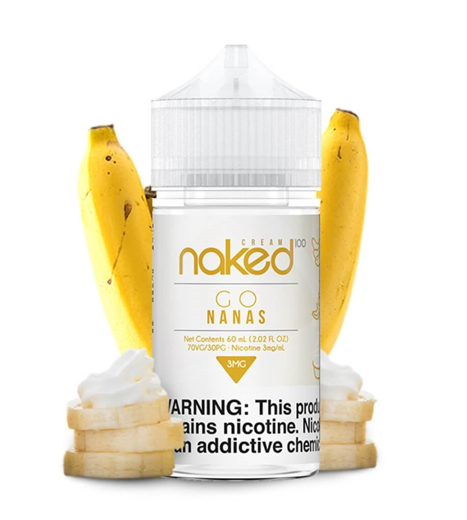 100 Naked E-Liquid - Banana - 60mL