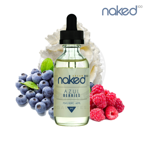 100 Naked E-Liquid -Azul Berries - 60mL