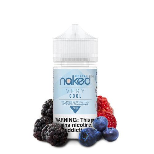100 Naked E-Liquid - Berry & Menthol - 60mL