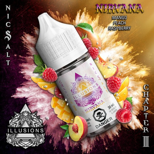 ILLUSIONS VAPOR Chapter 3 ‘’Nirvana’’30ML NIC SALT