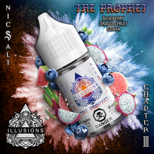 ILLUSIONS VAPOR ‘ The Prophet’ NIC SALT 30ML